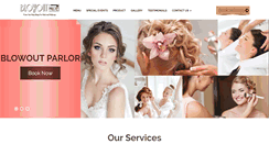 Desktop Screenshot of blowoutparlor.com